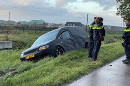 Bestuurder mee naar bureau na eenzijdig ongeval