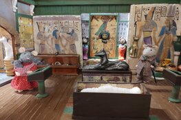 Muizenplaag in Museum van de 20e Eeuw: Interieurs Muizenhuis te zien in Hoorn