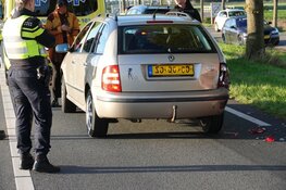 Automobiliste gewond bij kopstaartbotsing in Wervershoof