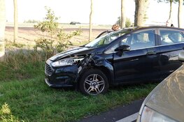 Automobiliste gewond bij kopstaartbotsing in Wervershoof