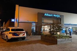 Melding van steekincident bij supermarkt in Hoorn