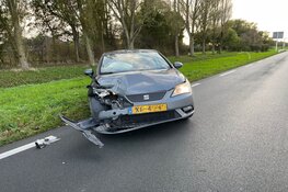 Kleine kettingbotsing in Grootebroek