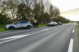 Kleine kettingbotsing in Grootebroek