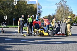 Motorrijder zwaargewond bij ernstig ongeval in Hoorn