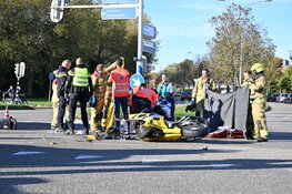 Motorrijder zwaargewond bij ernstig ongeval in Hoorn