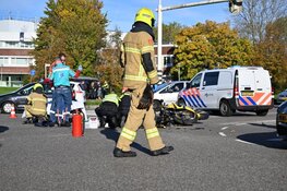 Motorrijder zwaargewond bij ernstig ongeval in Hoorn