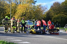 Motorrijder zwaargewond bij ernstig ongeval in Hoorn