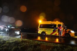 Twee gewonden bij frontale aanrijding op N307