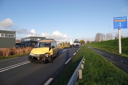 Kopstaartbotsing op Westfrisiaweg bij Enkhuizen