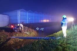 Automobilist gewond bij eenzijdig ongeval in Wervershoof