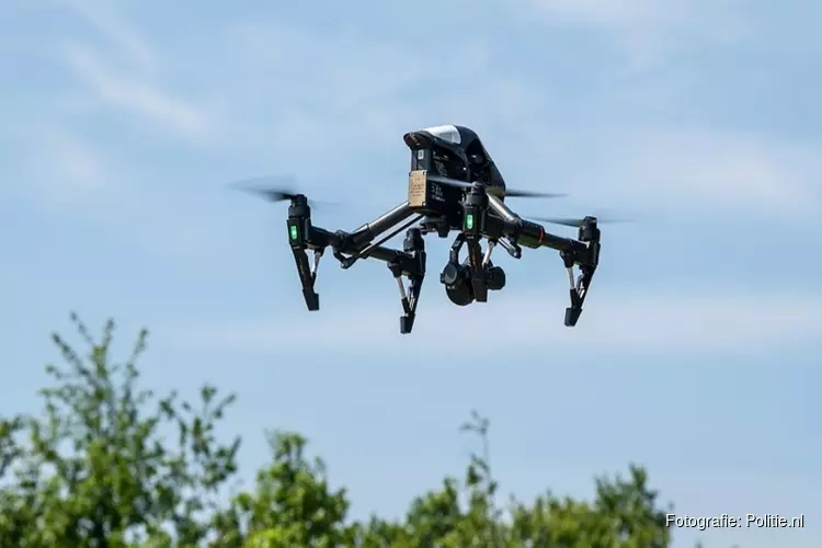 Drone spoort verdachte op