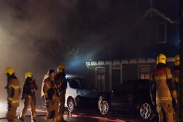 Flinke brand bij stolpboerderij in Wognum