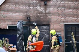 Kliko in brand tegen woning in Hoorn