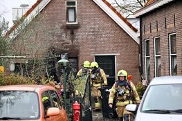 Kliko in brand tegen woning in Hoorn