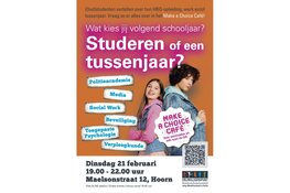 Make a Choice Café: studeren of een tussenjaar?