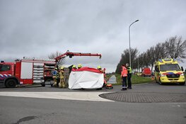 Ernstig ongeval in Lutjebroek, bestuurder gereanimeerd