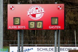 Alkmaarsche Boys knokt zich naar winst op Victoria O.