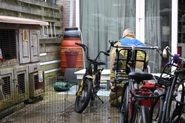 Brand in woning Zwaag door elektrische scooter
