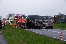 Ernstig ongeval met vijf auto's op N307