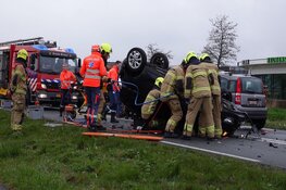 Ernstig ongeval met vijf auto's op N307