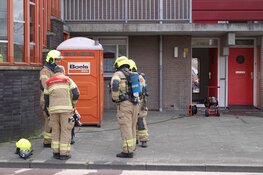 Korte brand in keuken van appartement