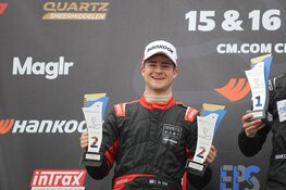 Calvin de Groot racet naar tweede plek tijdens eerste race in Ford Fiesta Sprint Cup