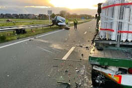 Ongeval Westfrisiaweg, N307 lange tijd afgesloten geweest
