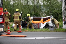 Westfrisiaweg afgesloten na ernstig ongeval bij Enkhuizen