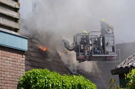 Felle brand verwoest woning in Wervershoof