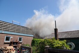 Felle brand verwoest woning in Wervershoof