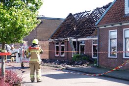 Felle brand verwoest woning in Wervershoof