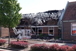 Felle brand verwoest woning in Wervershoof