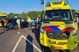Drie gewonden bij ernstig ongeval in Lambertschaag