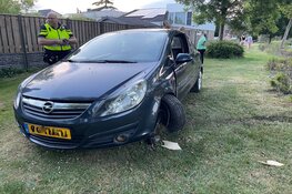 Roekeloze automobiliste vlucht na ongeluk en wordt aangehouden