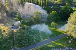 Veel belangstelling voor waterspektakel in Hoorn