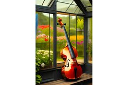 25 juni: Zomer-expositie ‘Virtuoze contrabas & Art’ bij Kunst in de Kas