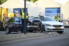 Veel schade bij ongeval in Blokker