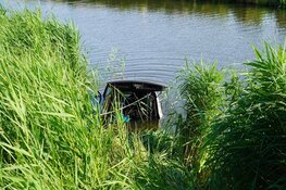 Brommobiel te water gereden in Ursem