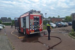 Man loopt brandwonden op door lekkende gasfles