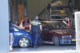 Integrale controle in opslagboxen-locatie in Medemblik
