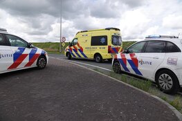 Aanrijding tussen &#39;vrachtwagen&#39; en auto