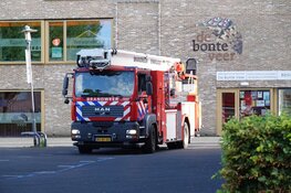 Brand in appartement in Enkhuizen