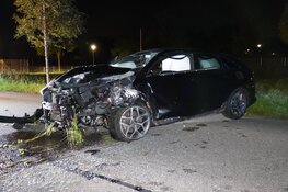 Auto total loss bij eenzijdig ongeval in Oosterblokker