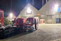 Opnieuw brand bij grasdrogerij Hartog in Lambertschaag, brandweer urenlang bezig