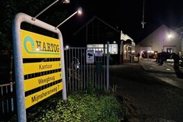 Opnieuw brand bij grasdrogerij Hartog in Lambertschaag, brandweer urenlang bezig