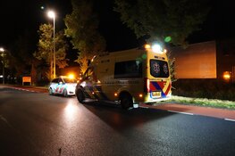 Auto te water in Zwaag