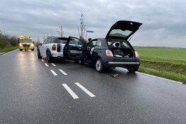 Kleine kettingbotsing in Grootebroek