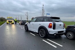 Kleine kettingbotsing in Grootebroek