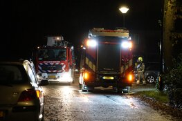 Brand in woning in Blokker