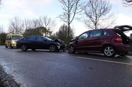 Frontale aanrijding in Grootebroek